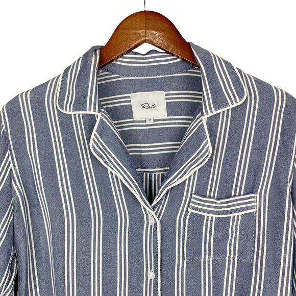 Rails Clara Seabrook Pajama Top Shirt Sleepwear Loungewear Women’s M - Picture 2 of 6